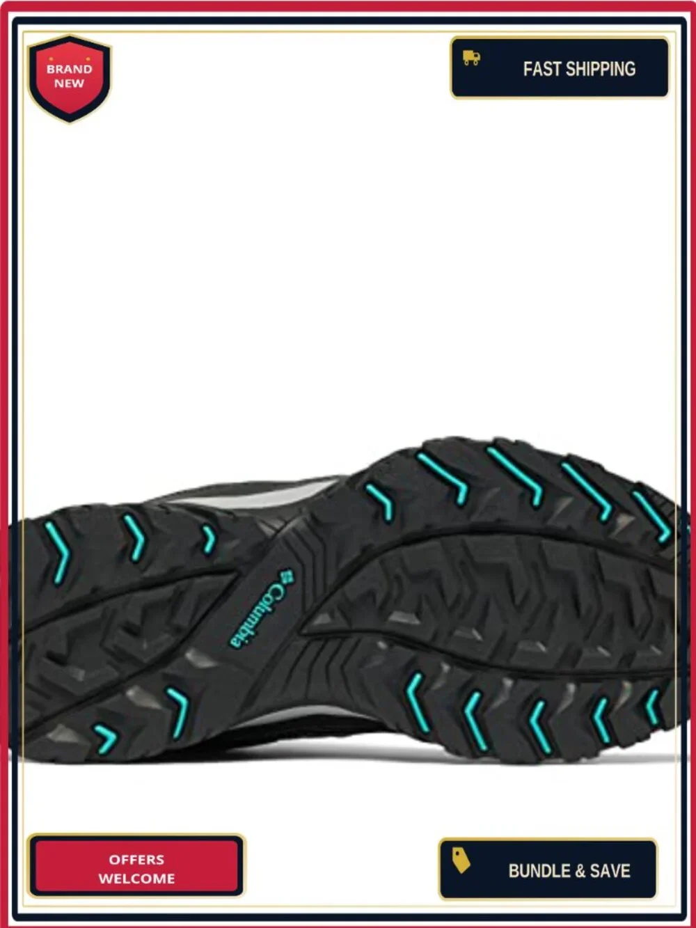 Columbia Women's Lace-Up Hiking Shoes Waterproof Winter Boots Omni-Tech